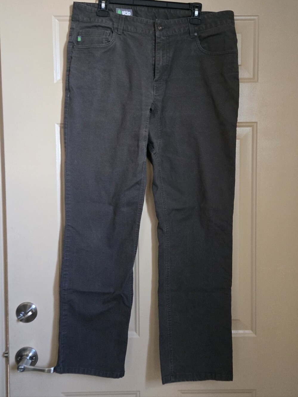 Stio Rivet Canvas Pant 36R Organic Cotton Blend